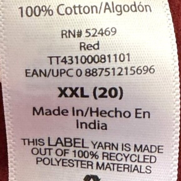 CRANBERRY WOVEN TIERED DRESS HOLIDAY CASUAL PLUS SIZE XXL-20 GUC - Picture 13 of 14